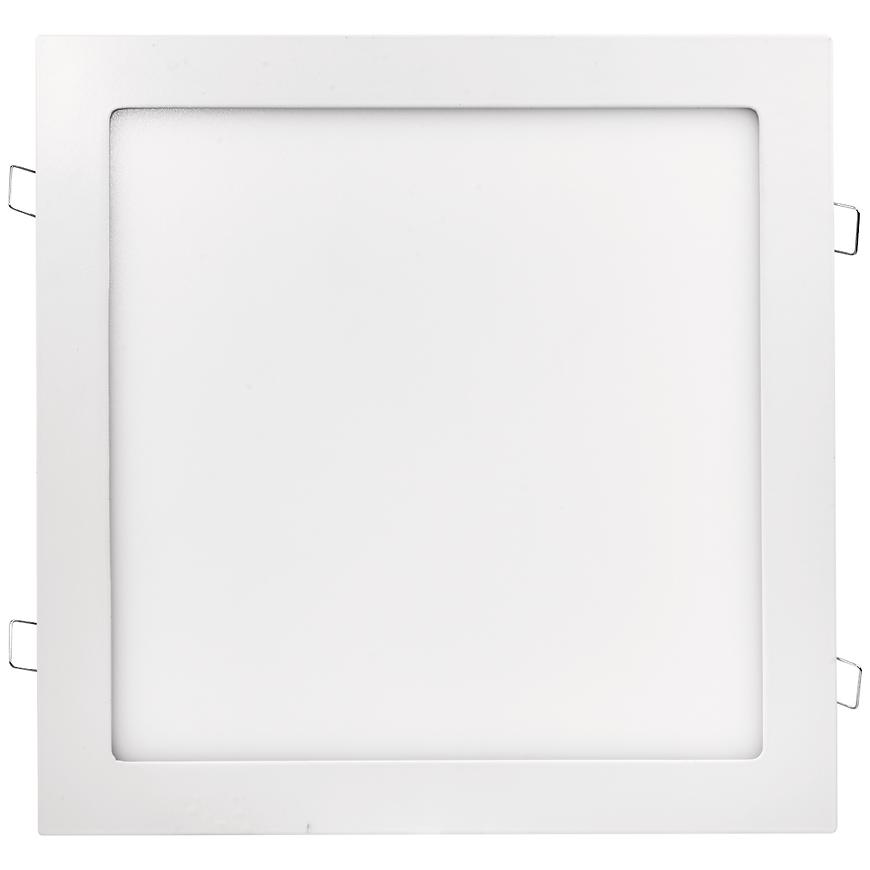 LED podhledové svítidlo PROFI bílé, 30 x 30 cm, 24 W, neutrální bílá
