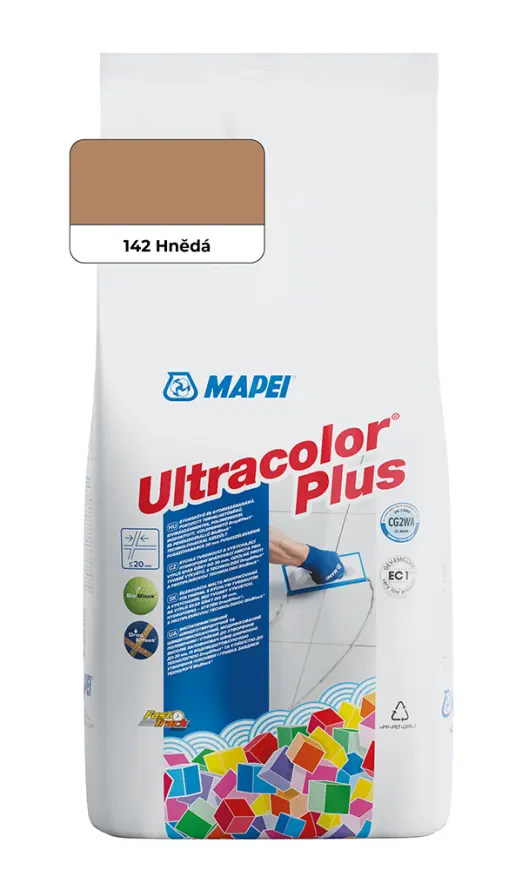 Spárovací hmota Mapei Ultracolor Plus 2 kg 142 hnědá