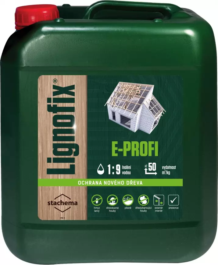 Lignofix e-profi zelený 1:9 5 kg