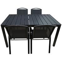 Sada stůl Polywood + 4 židle Himalaya