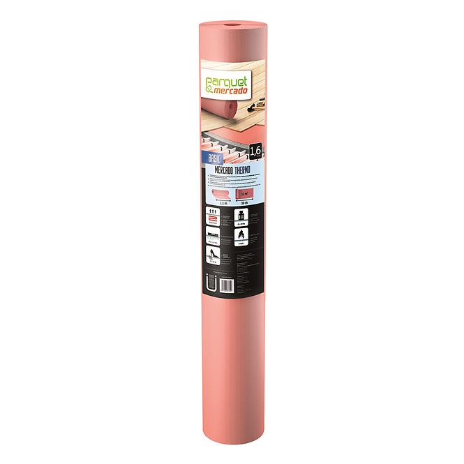 Podložka pro podlahy Basic Mercado Thermo Roll 1,6mm 11m2