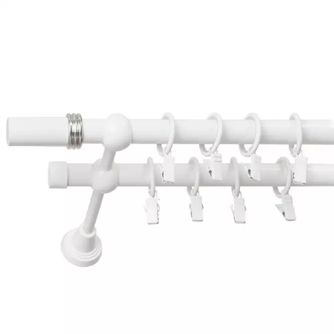 Garnýž II Stylus fi 19 bílá 160cm cylindr saturn