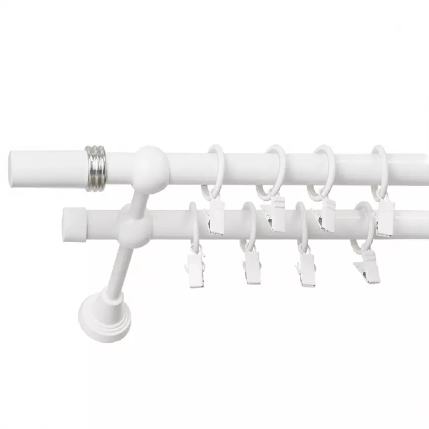 Garnýž II Stylus fi 19 bílá 160cm cylindr saturn