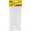 Vázací pásky 2.5 x 100 mm bílé, nylon, 100 ks.,2