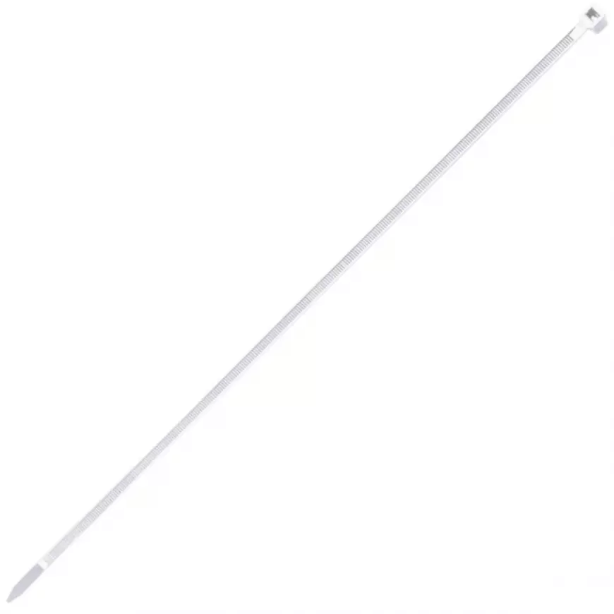 Vázací pásky 3.6 x 150 mm bílé, nylon, 100 ks.