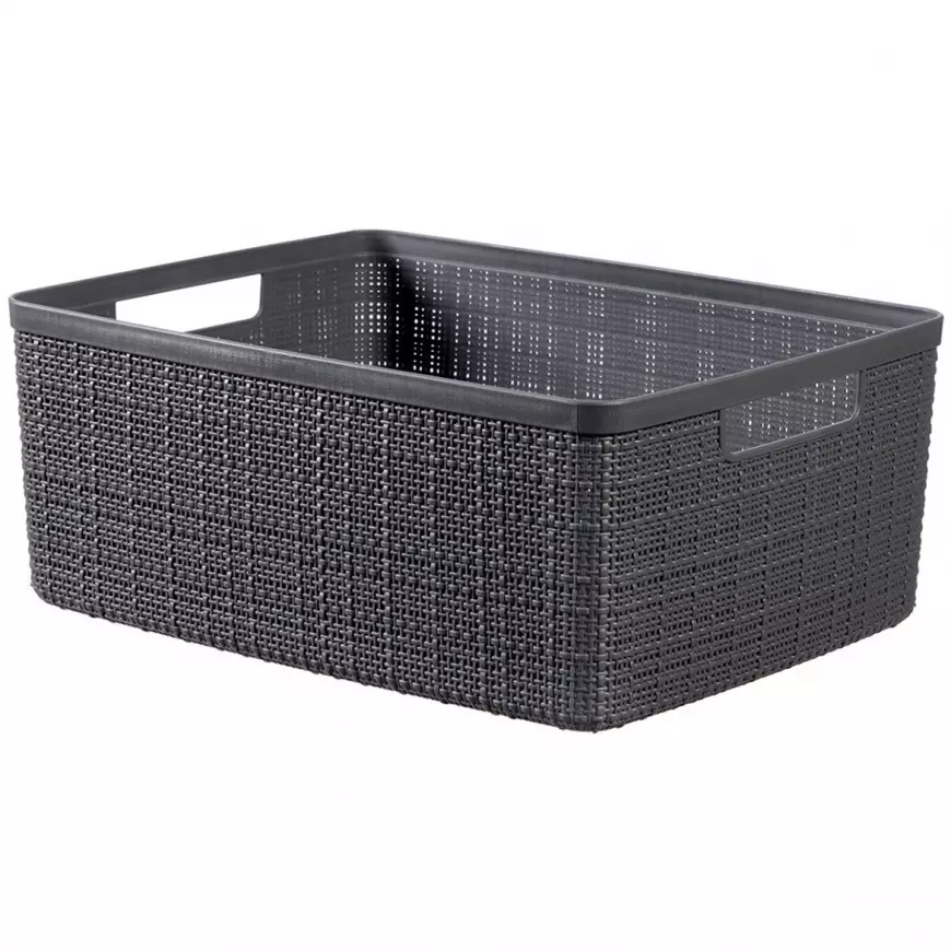 Košík S Jute 245713 šedý 12l Curver