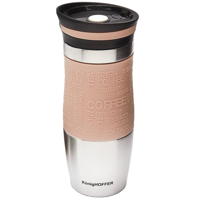 Termohrnek Loara 500ml cappucino Könighof