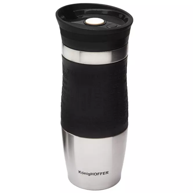 Termohrnek Loara 500ml černý Könighof,4