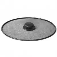 Polička černá 25cm