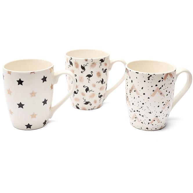 Keramický hrníček Gold 500ml Dots - gift box