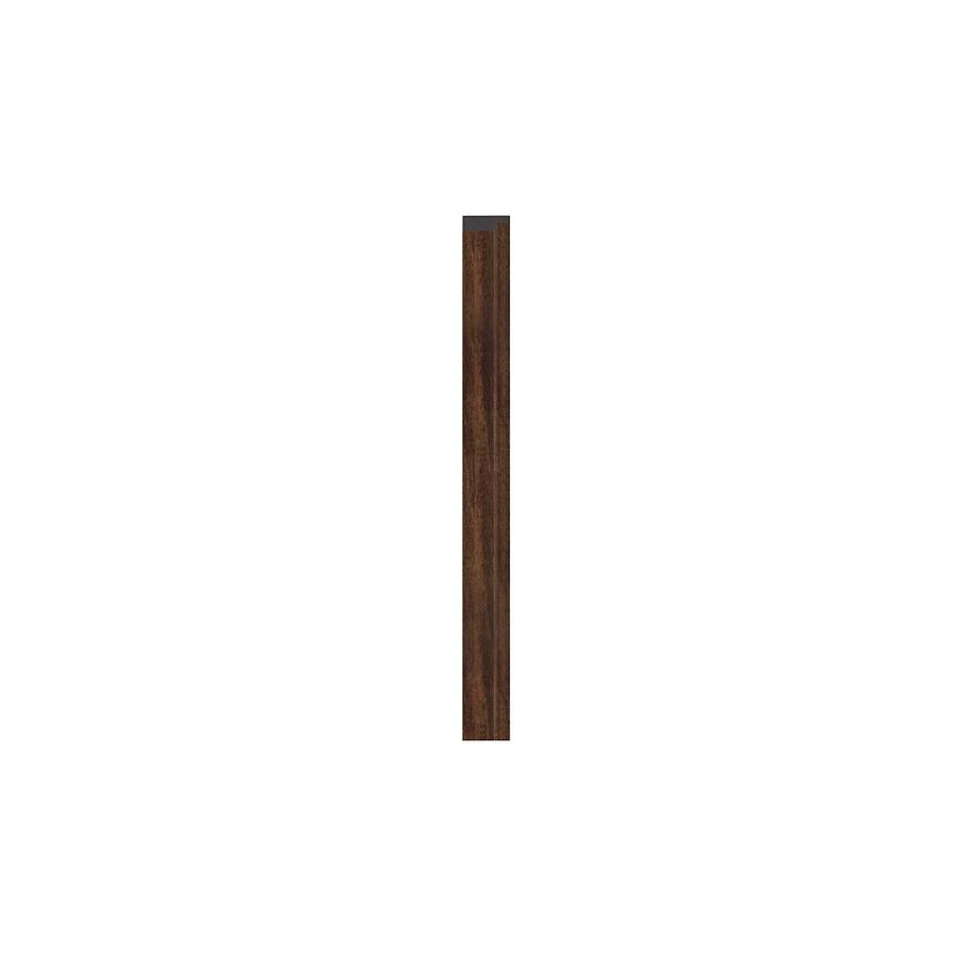 Levně Ukončovací lišta levá LINERIO M-LINE Chocolate 2.65m