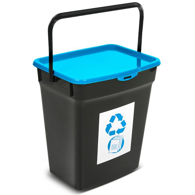 Koš pro třídění odpadu 10l modrý 50600430