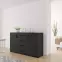 Komoda Bahli 150cm Černá,3