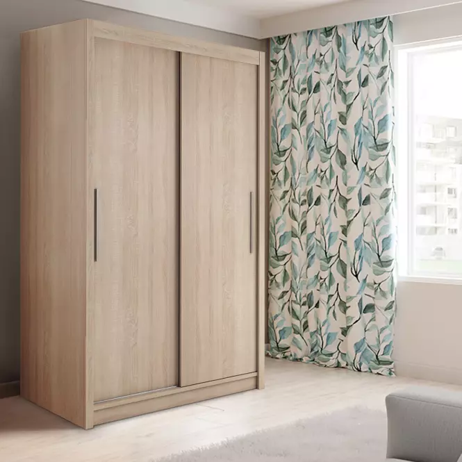 Šatní skříň Verona 120cm Sonoma,5