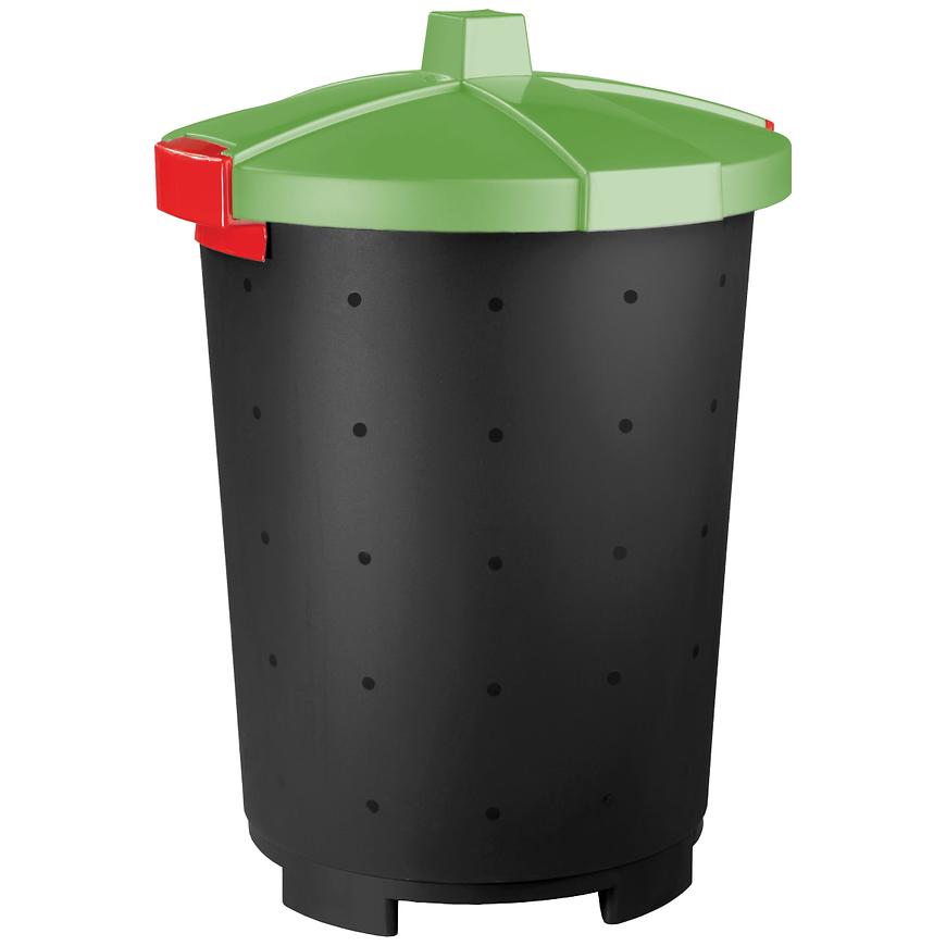 Odpadkový koš 65l Mattis zelený