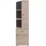 Regál Delta 45cm DL7 Dub/Antacit