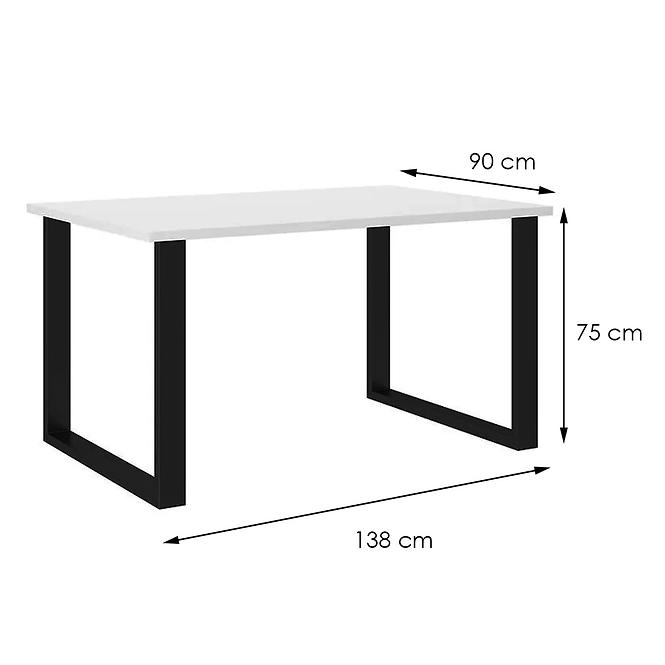 Stůl Imperial 138x90-Bílý                             