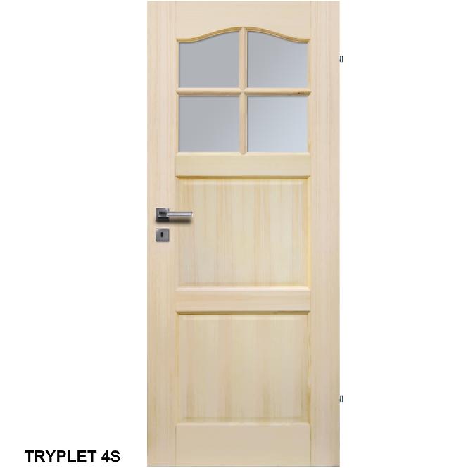 Interiérové dřevěné dveře TRYPLET