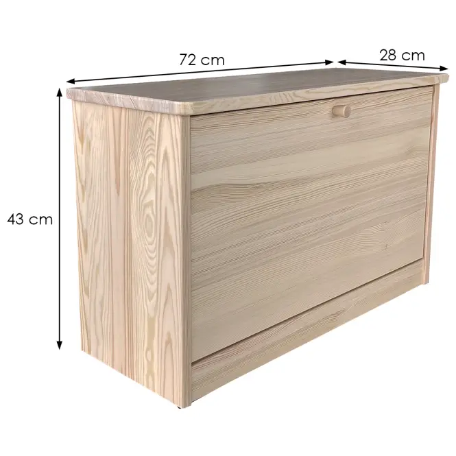 Botník 1KL Borovice 72x43x28