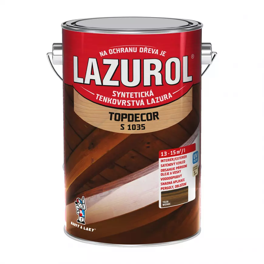 Lazurol Topdecor wenge 4,5l