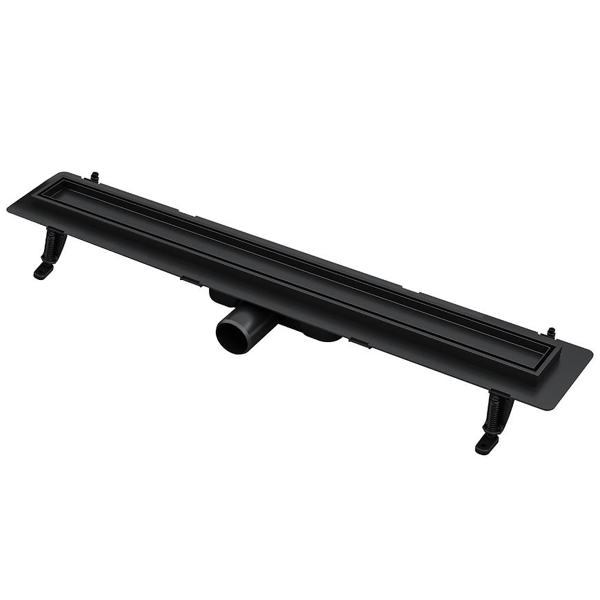 Sprchový žlab liniový Duplex cèrné Inox 600