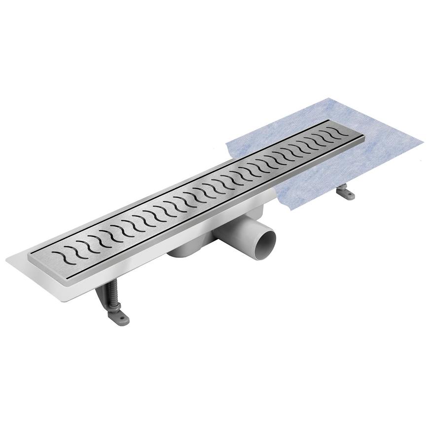 Sprchový žlab liniový Wave Inox 700