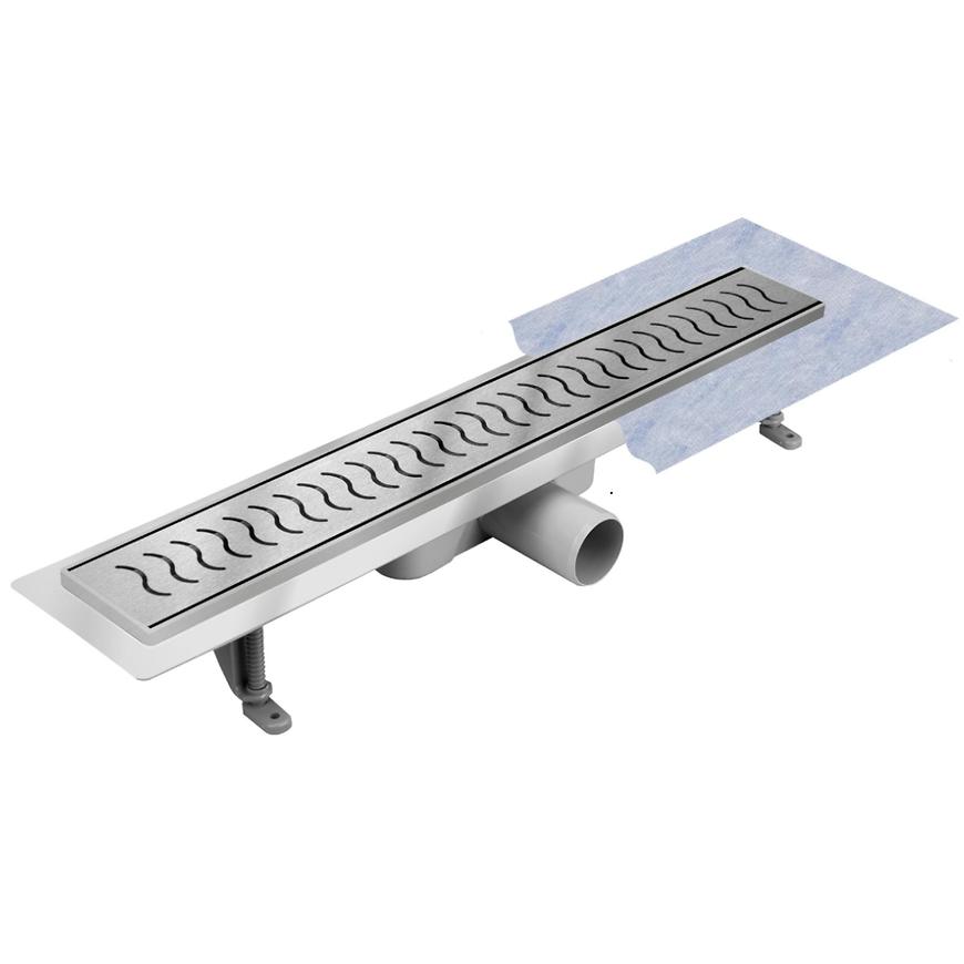 Sprchový žlab liniový Wave Inox 800