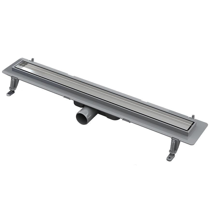 Sprchový žlab liniový Duplex Abs+Inox 900
