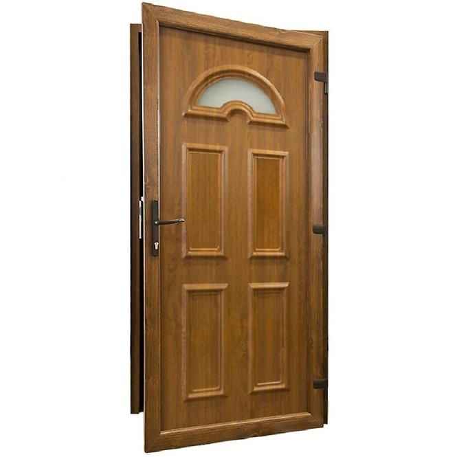 Vchodové dveře ANA 1 D07 90P 98x198x7 zlatý dub