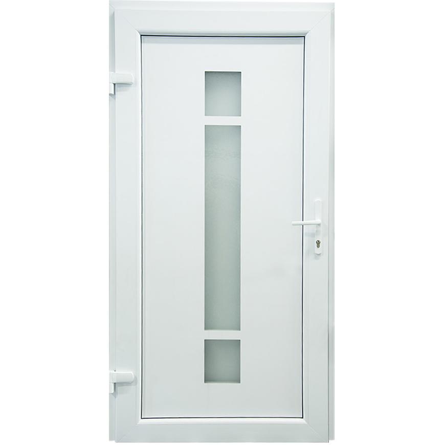 Vchodové dveře TATIANA D08 90L 98x198x7 bílý