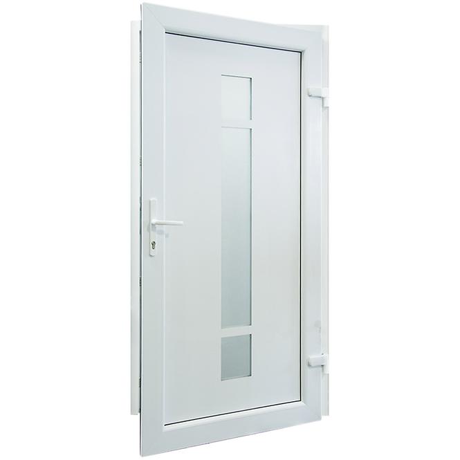 Vchodové dveře TATIANA D08 90P 98x198x7 bílý