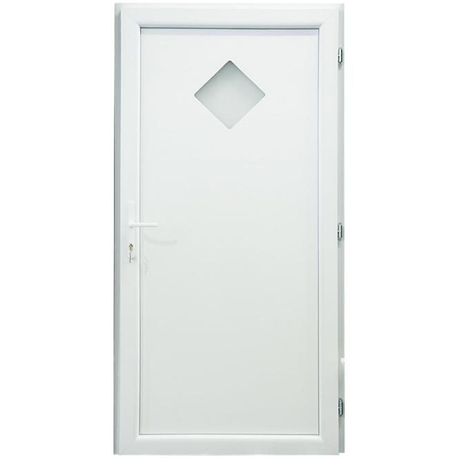 Vchodové dveře MADELEINE D09 90P 98x198x7 bílý
