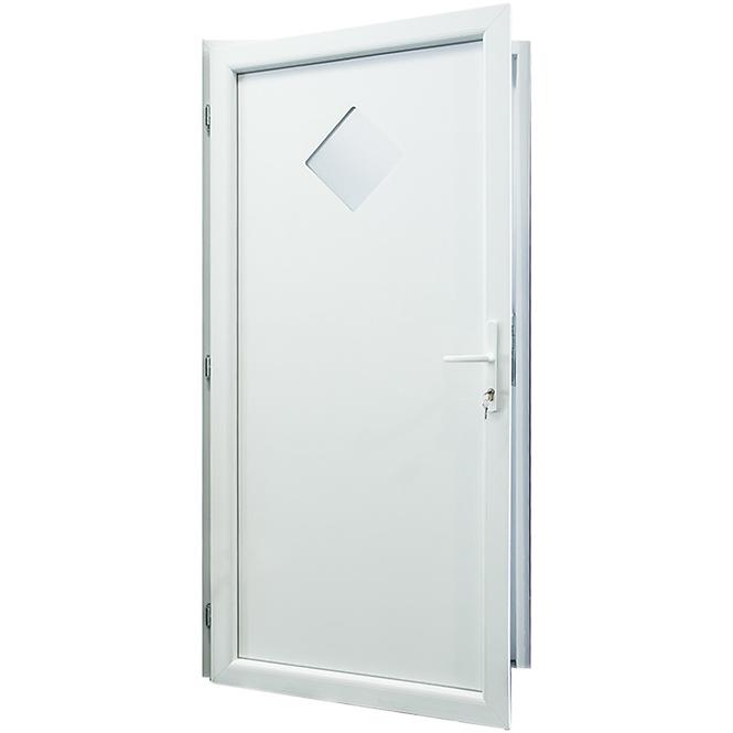 Vchodové dveře MADELEINE D09 90L 98x198x7 bílý