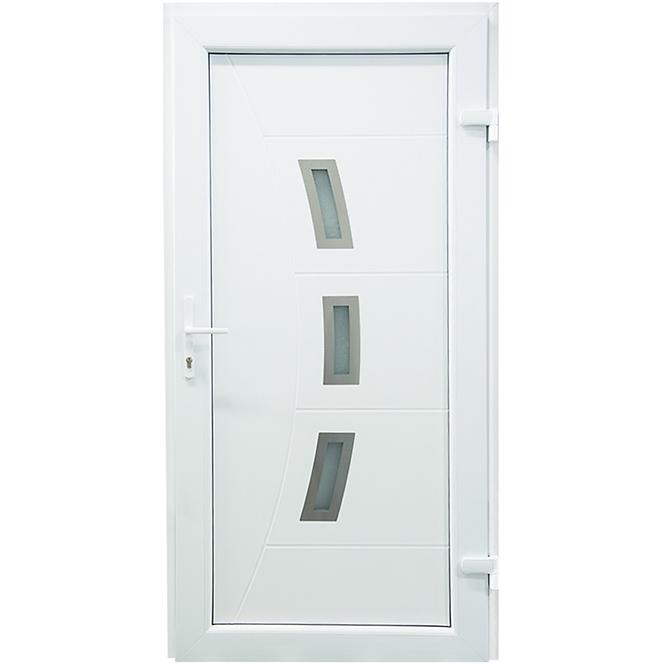 Vchodové dveře CANDY D10 90P 98x198x7 bílý