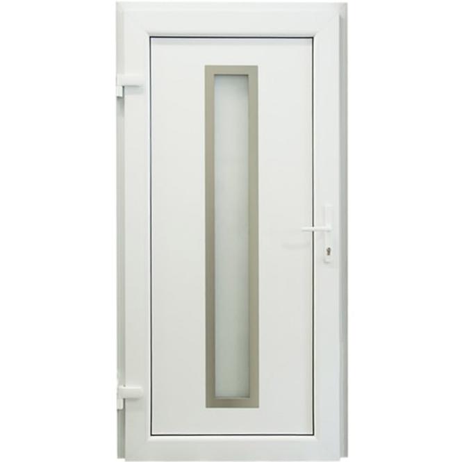Vchodové dveře COLOMBO D13 90L 98x198x7 bílý