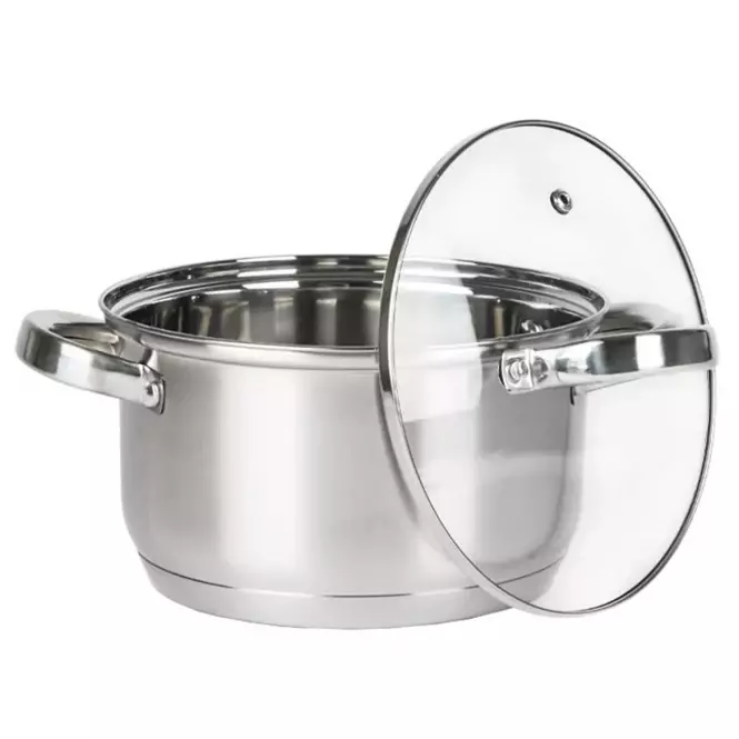 Hrnec nerez 18cm s pokličkou,2