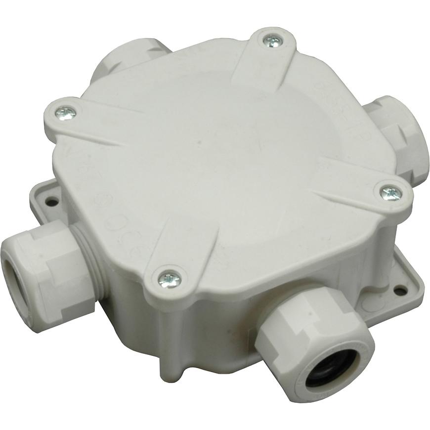 Rozvodná krabice 6455-27 (A.0036 27/P), IP 67, barva šedá