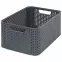 Koš M Style 18L 205846 tm. šedý Curver,2
