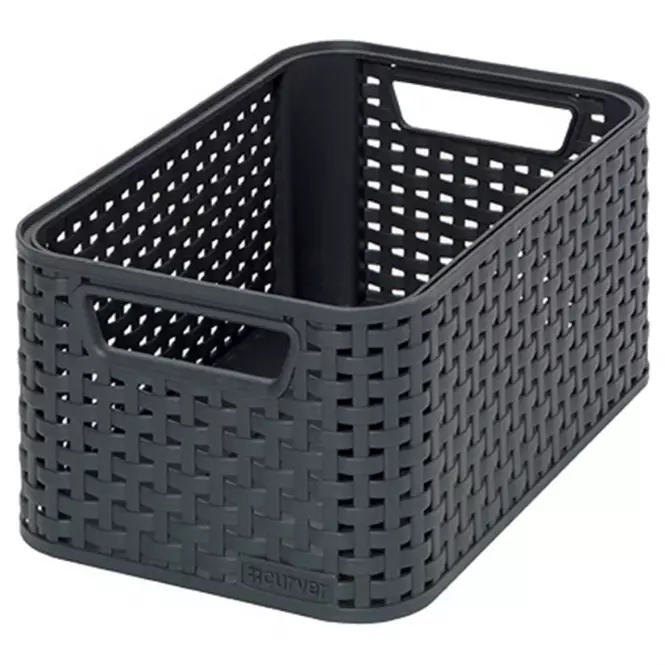 Koš S Style 6L 205826 tm. šedý Curver,2