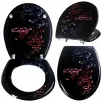 WC sedátko Black Drops