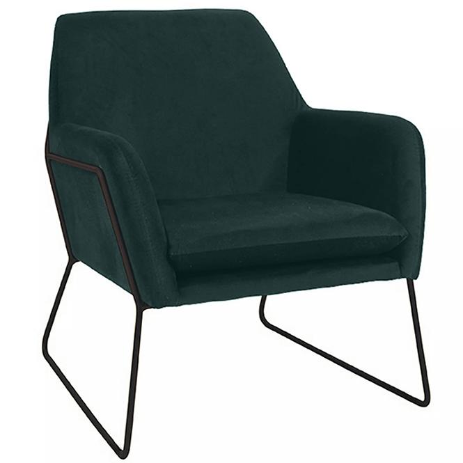 Kreslo Milan Bluvel 78/cierne,2