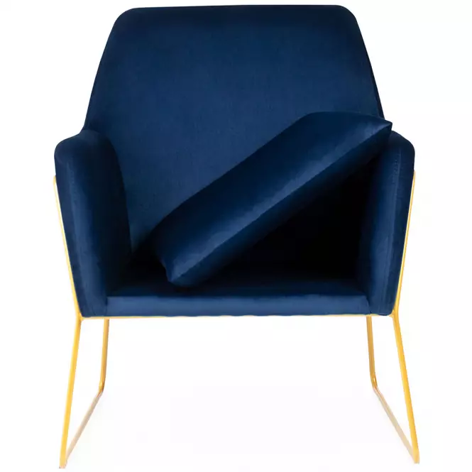 Kreslo Milan Bluvel 86/zlate