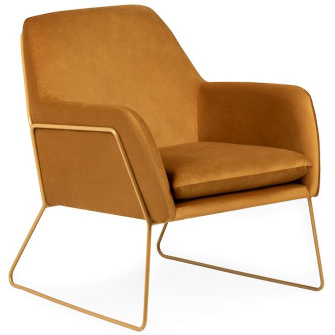 Kreslo Milan Bluvel 68/zlate,2