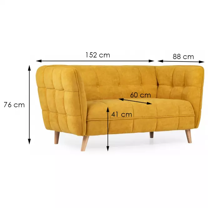 Sofa Dijon Bluvel 68/prírodné,7