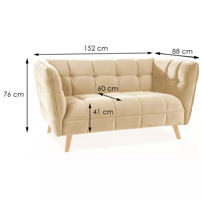 Sofa Dijon Riviera 21/prírodné,7