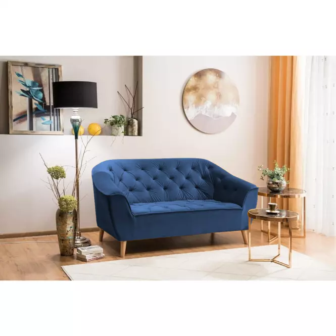 Sofa Galaxy Bluvel 86/prírodné,4