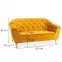 Sofa Galaxy Bluvel 68/prírodné,3