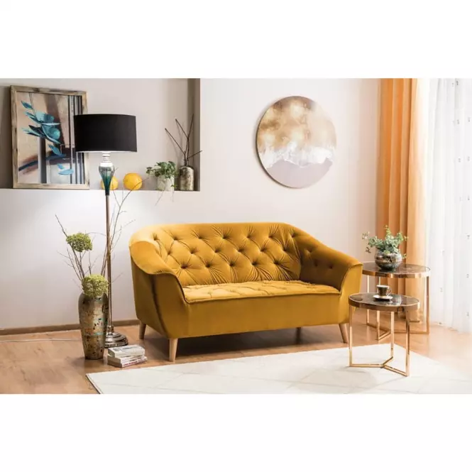 Sofa Galaxy Bluvel 68/prírodné,4
