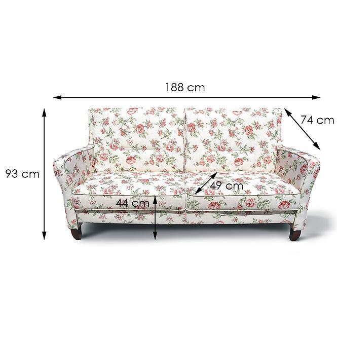 Sofa Forest 3 Rose 16