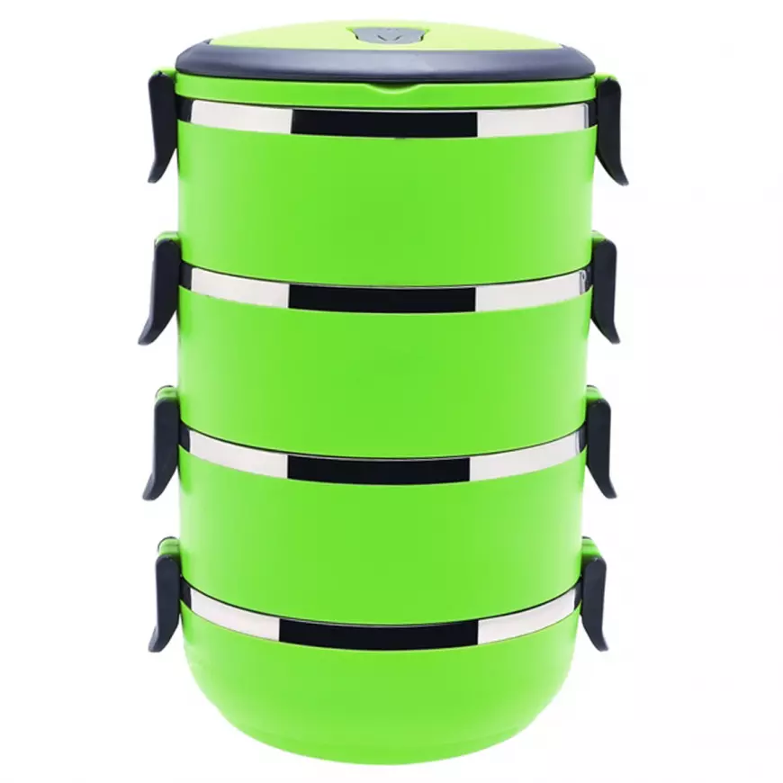 Box jídelní 4-patrový 2,8L Green